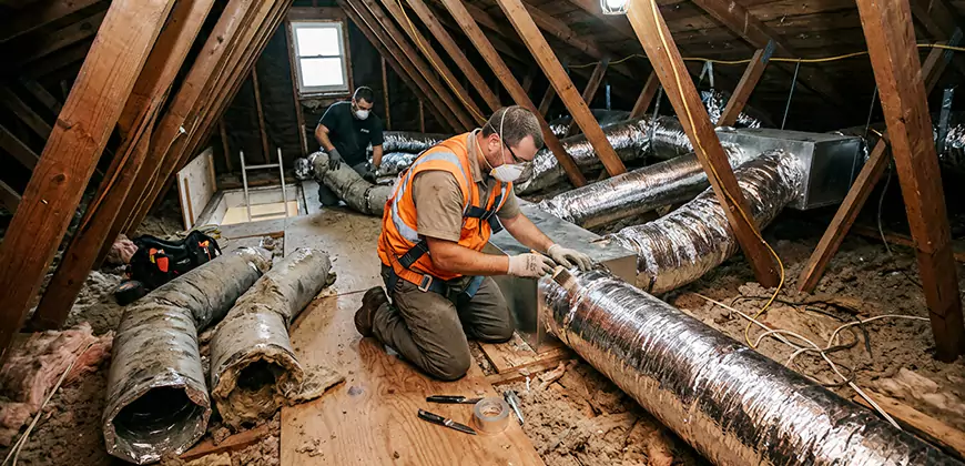 AC Duct Replacement in Collierville
