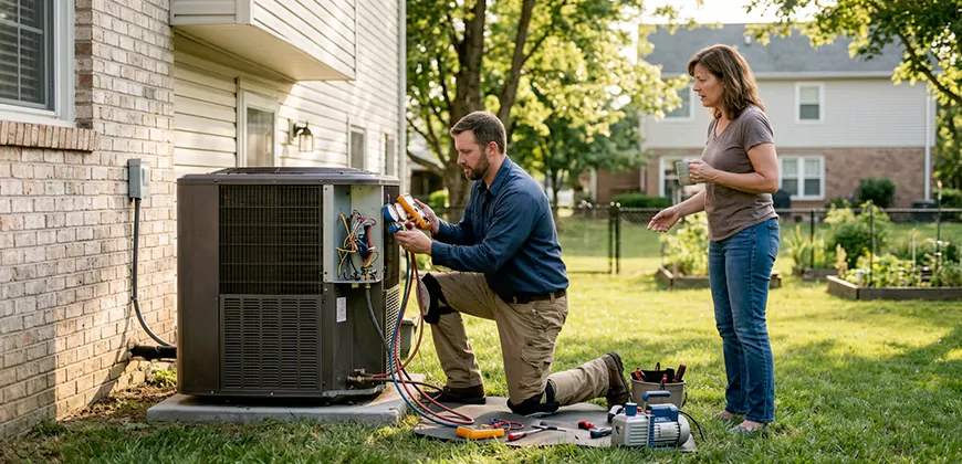 HVAC Replacement in Collierville