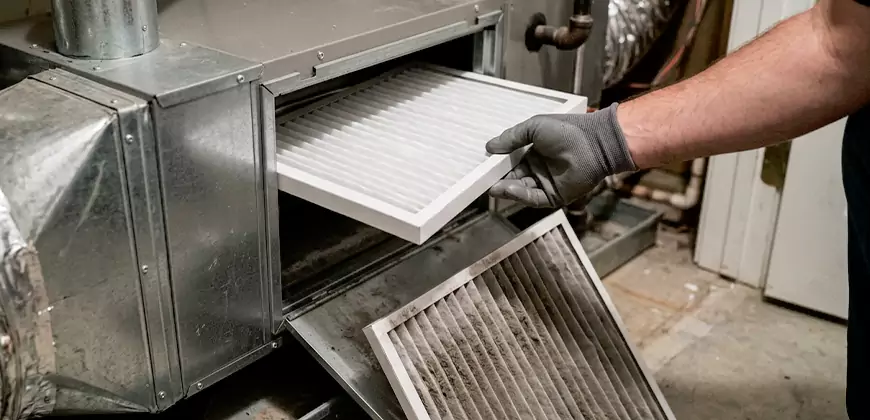 Window and Split Unit Filter Cleaning in Collierville