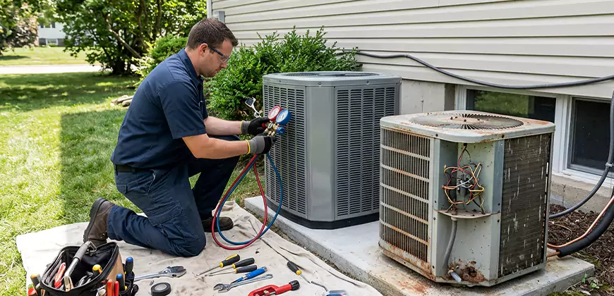 Seasonal AC Checkup in Collierville