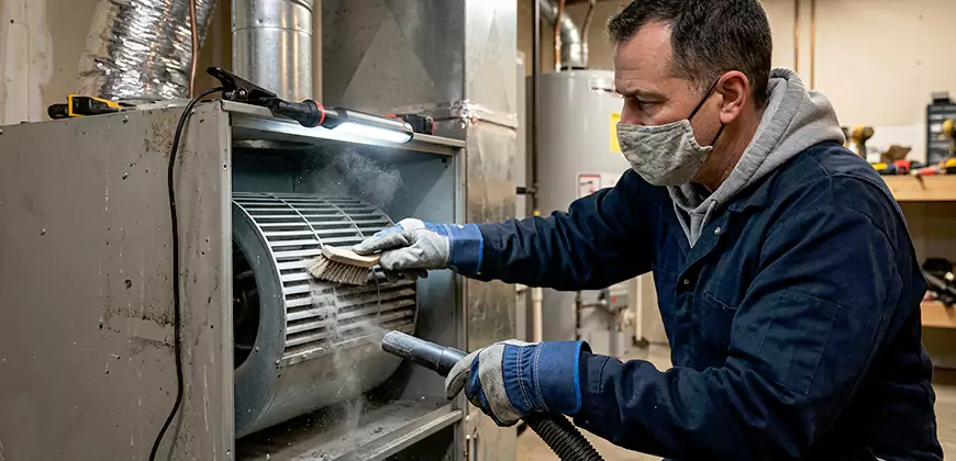 Commercial Vent Decontamination in Collierville