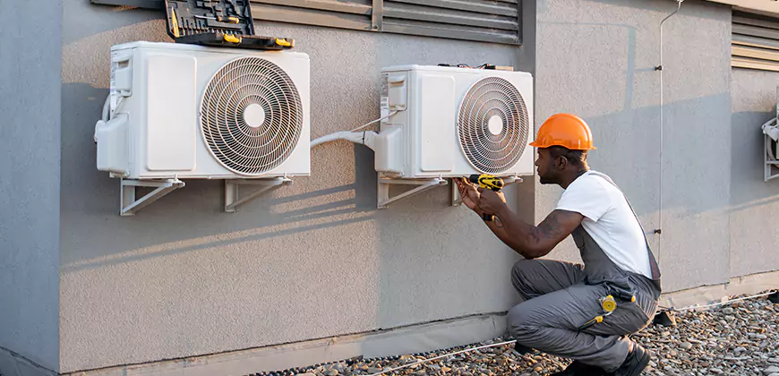 Central AC Outdoor Unit Cleaning in Collierville