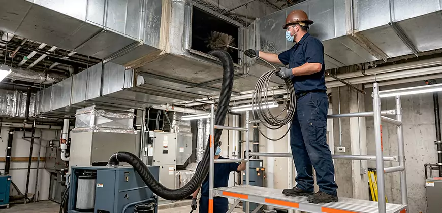 Commercial Ventilation System Cleaning in Collierville