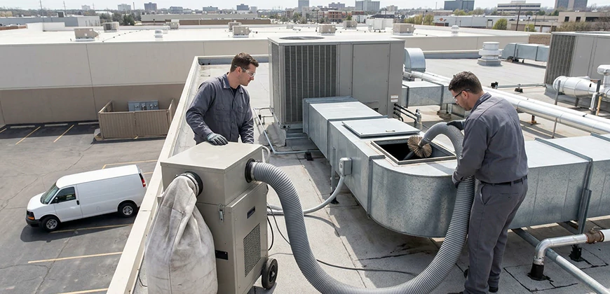 Commercial and Industrial Duct Cleaning in Collierville
