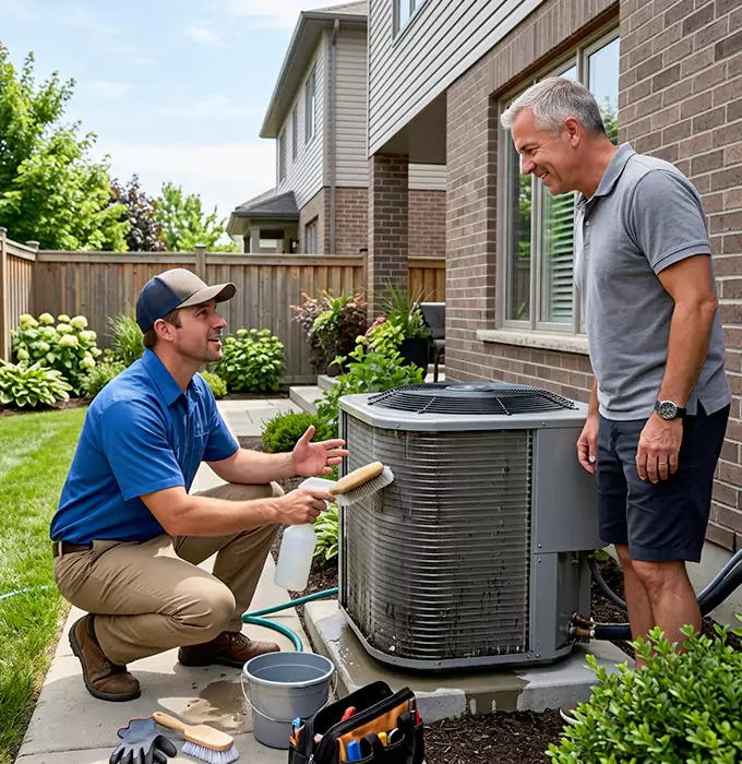 Why Collierville, TN Homeowners Choose Collierville HVAC Pros for Outdoor AC Unit Cleaning?
