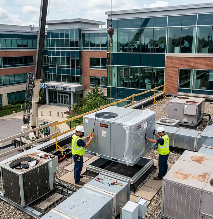 Why Collierville Businesses Choose Collierville HVAC Pros for Commercial AC Replacement?